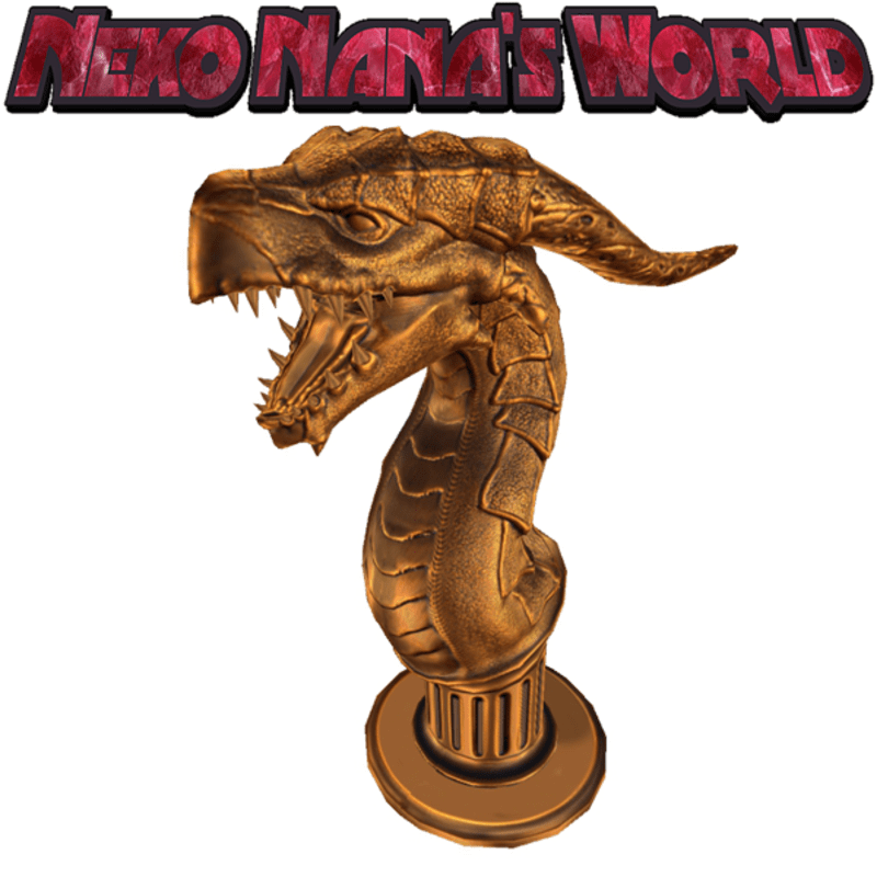 Dragon Statue Gold - High Quality