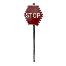 roadsign stop