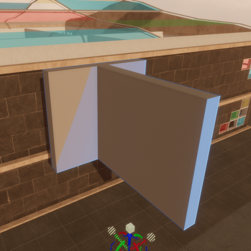 TKA partition wall for building gallery H3