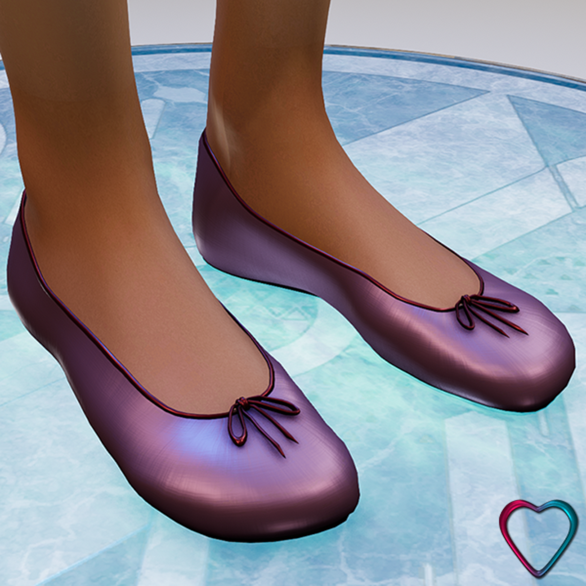 Ballerina Shoes - Purple Grapeade