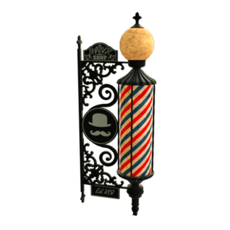 Vintage Barber Pole