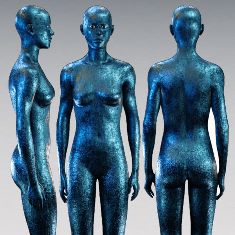 I'm blue Avatar 2.0 female