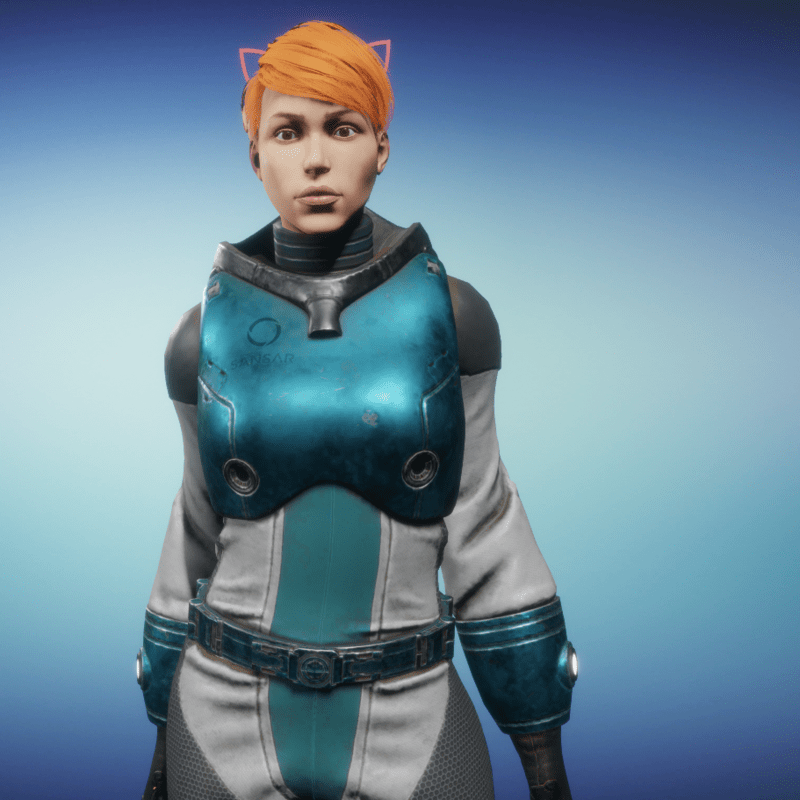 Cat Ear Headband Red