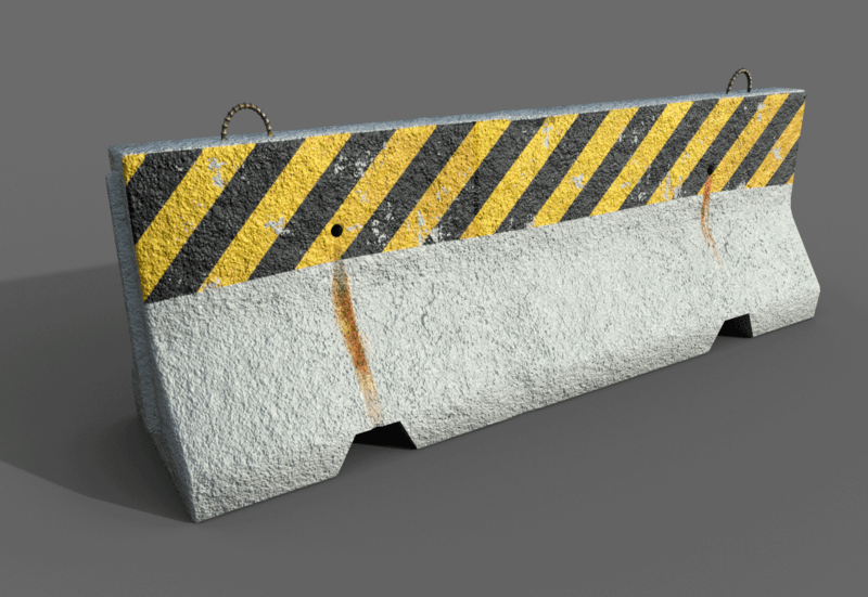 concrete barrier