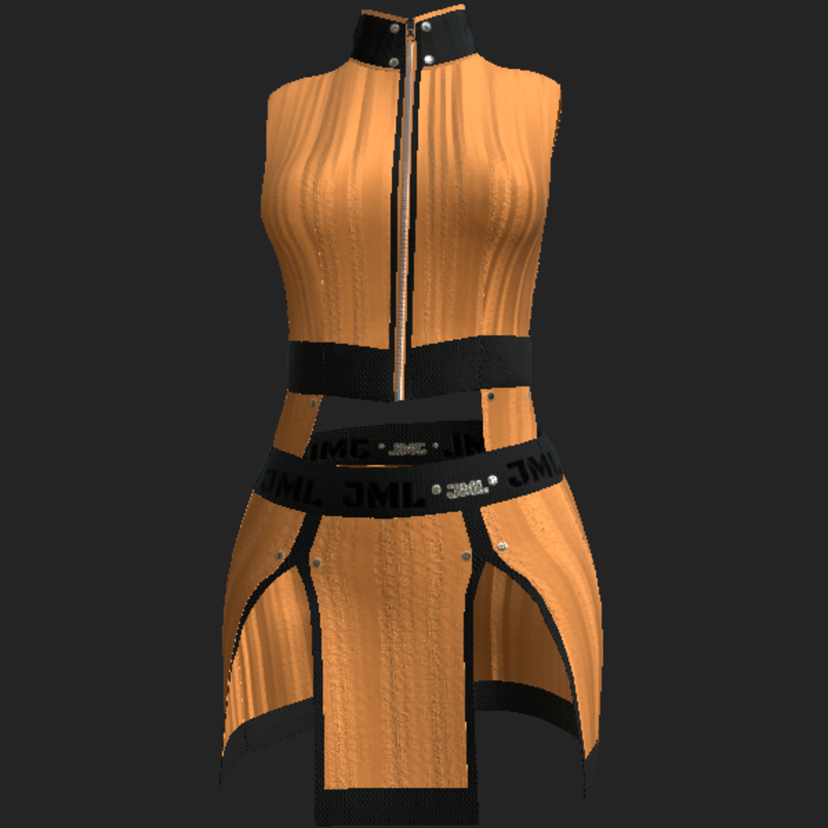 CRECIA DRESS_ ORANGE