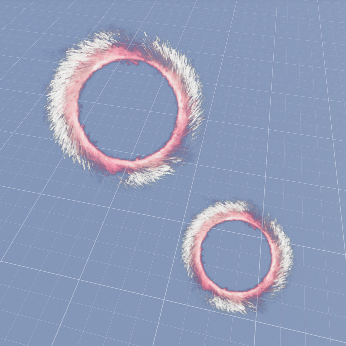 Ring of Sparkles Effect Red