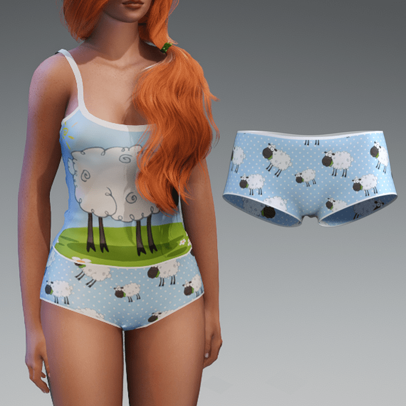 :::LYNX::: Game Girl Pjs - Short