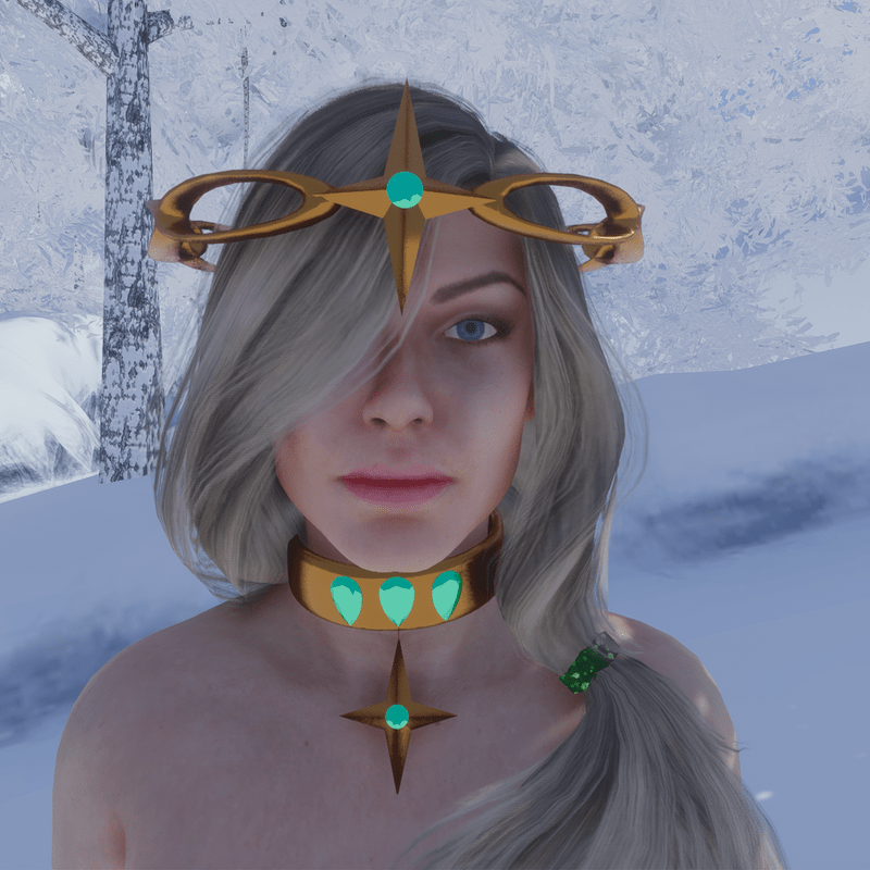 Celestial North Star Tiara 01