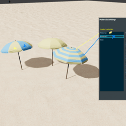 Beach Umbrella Set [World Item]