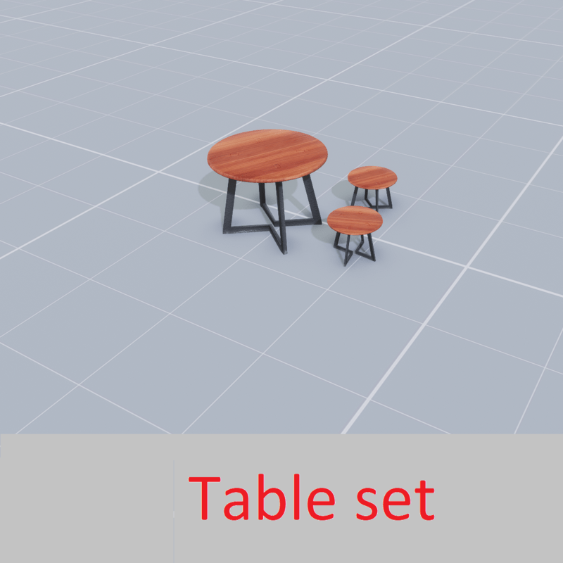table set Round