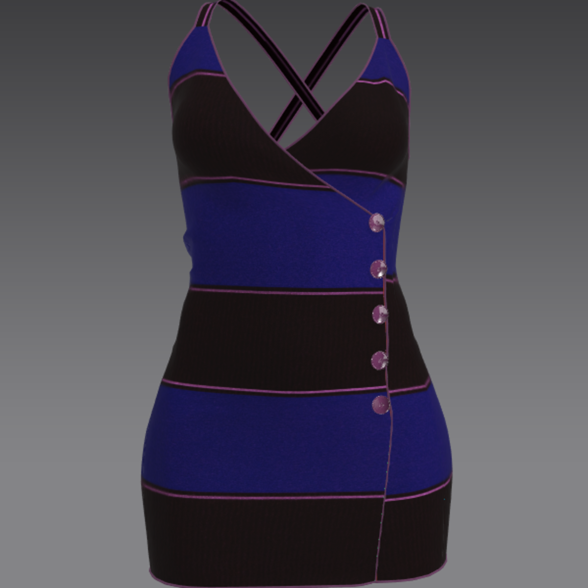 Eini dress blue black