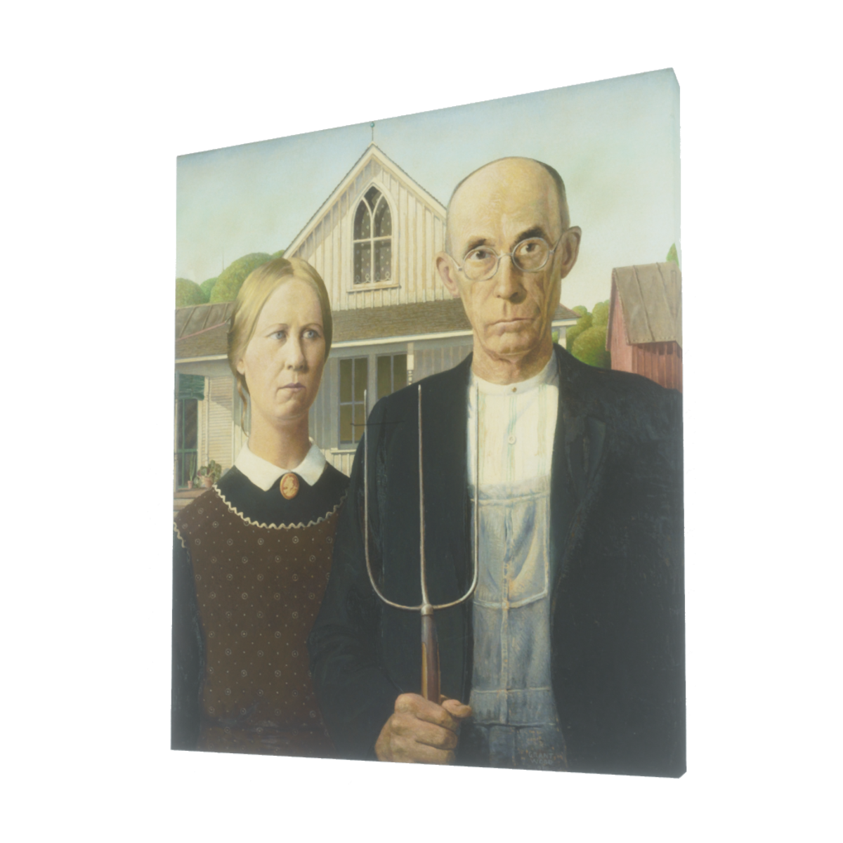 American Gothic - Painting, Art