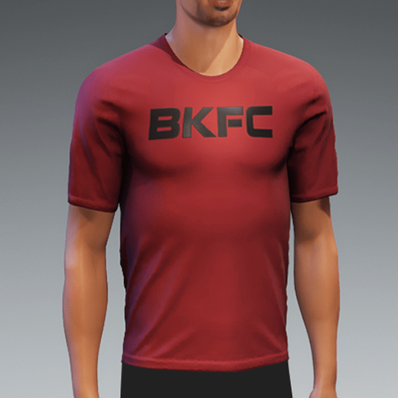 BKFC T-shirt Red MALE
