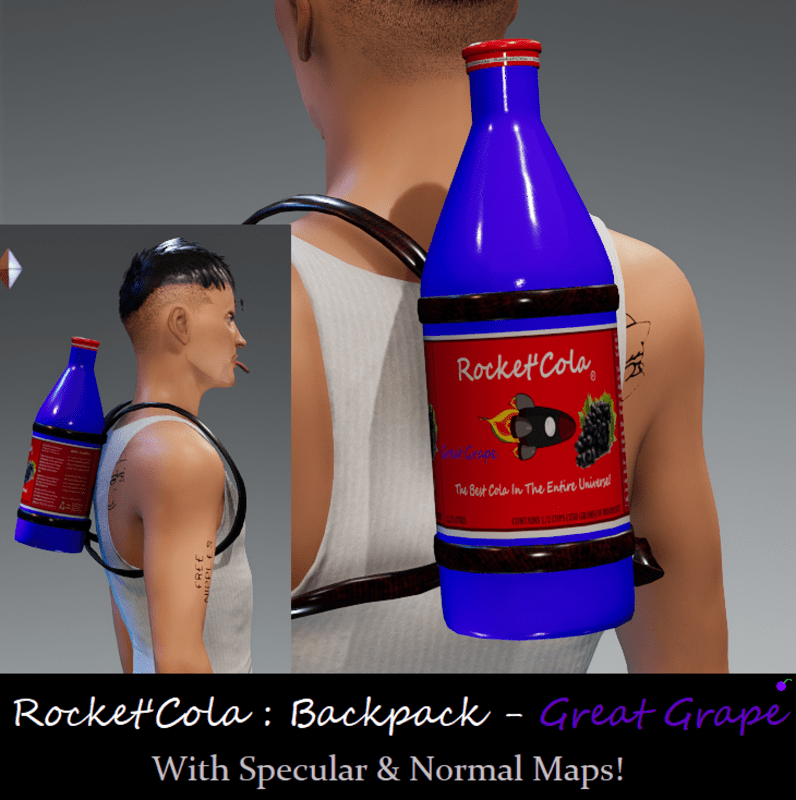 Rocket'Cola Backpack - Great Grape