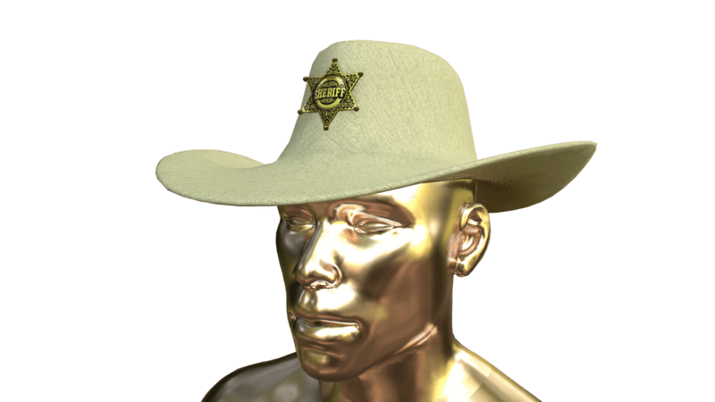 Sheriff Hat (Male)