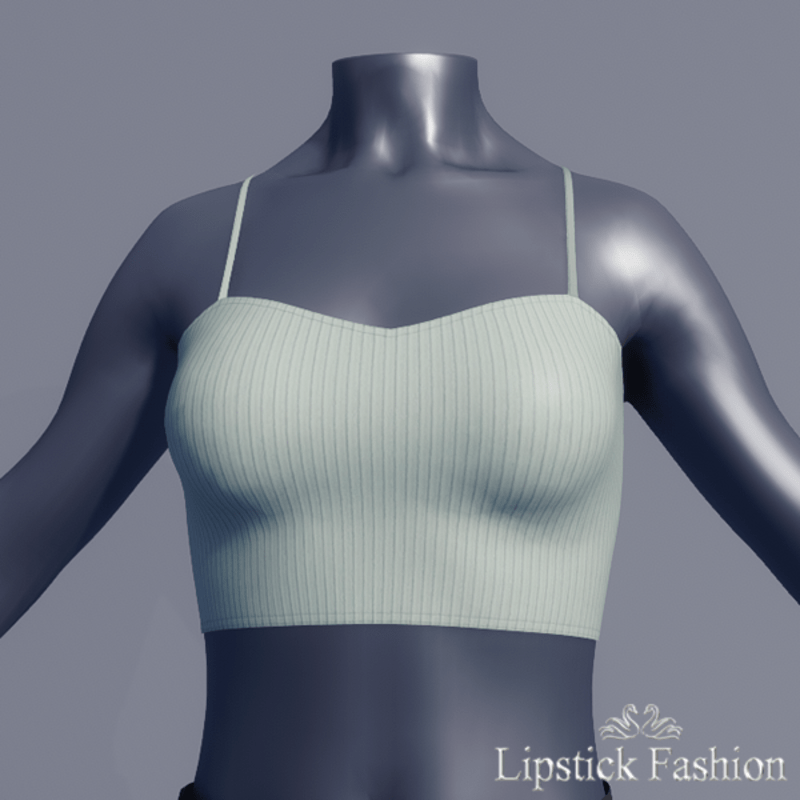 L.F. SOLENE TOP VERT SAUGE