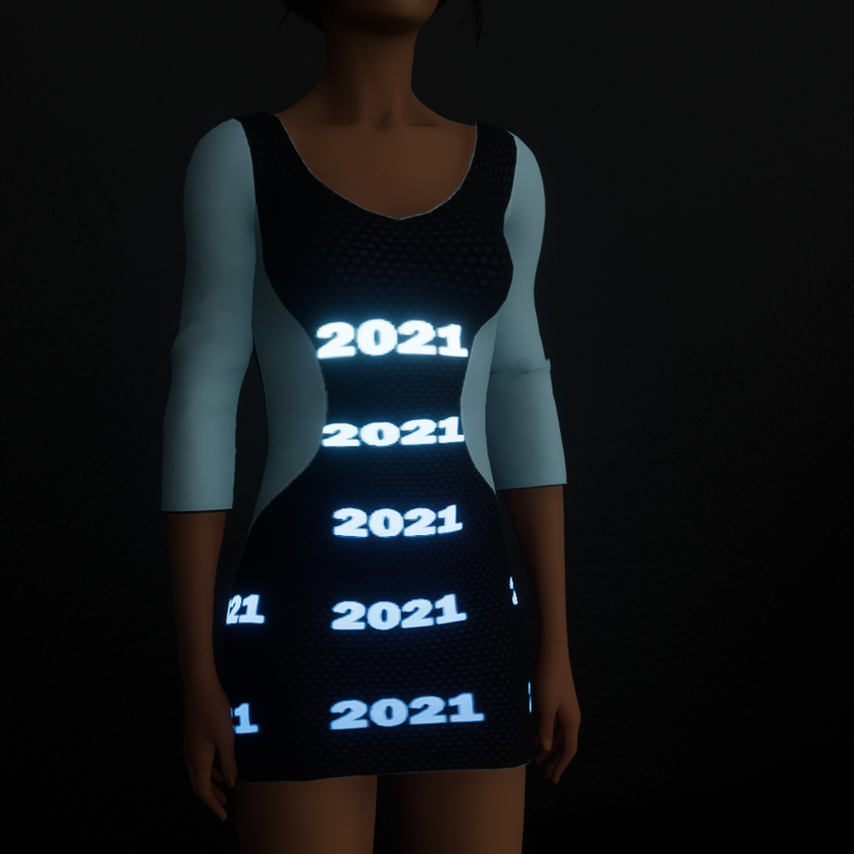 2021 Emissive Dress
