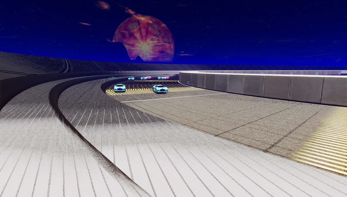 Massive race track for sale