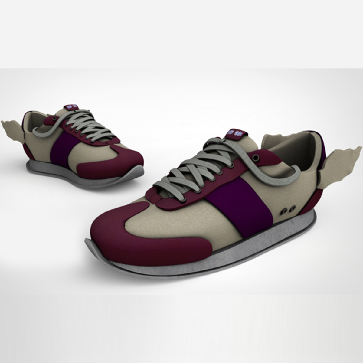 Messenger Sneakers Purp