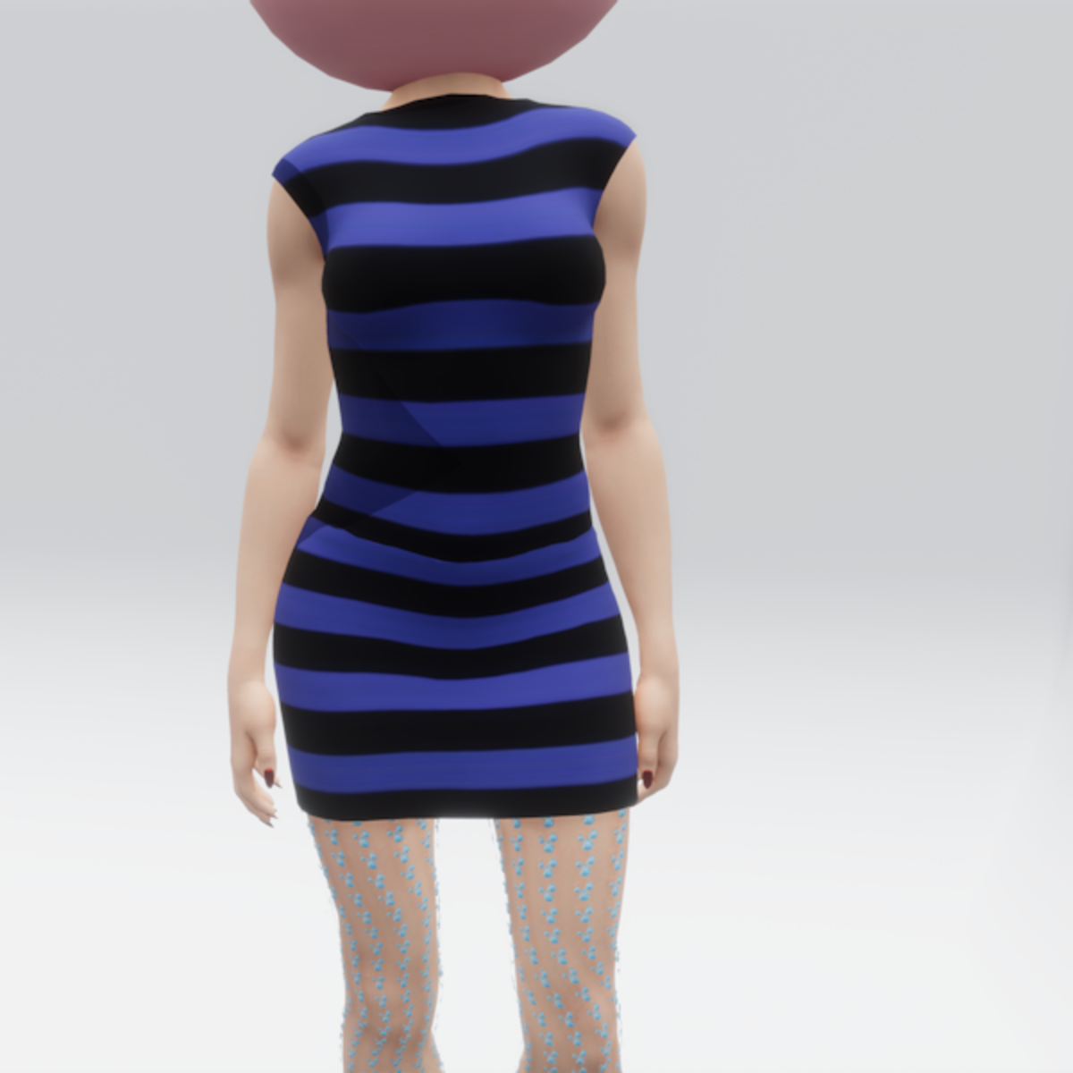 Blue and Black or Gold And White Animated (TM)