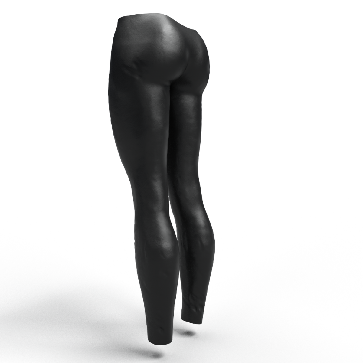 Leggings Leather black