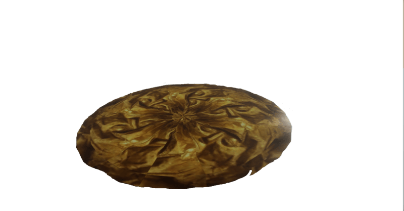 Gold Disk Mayan Heads