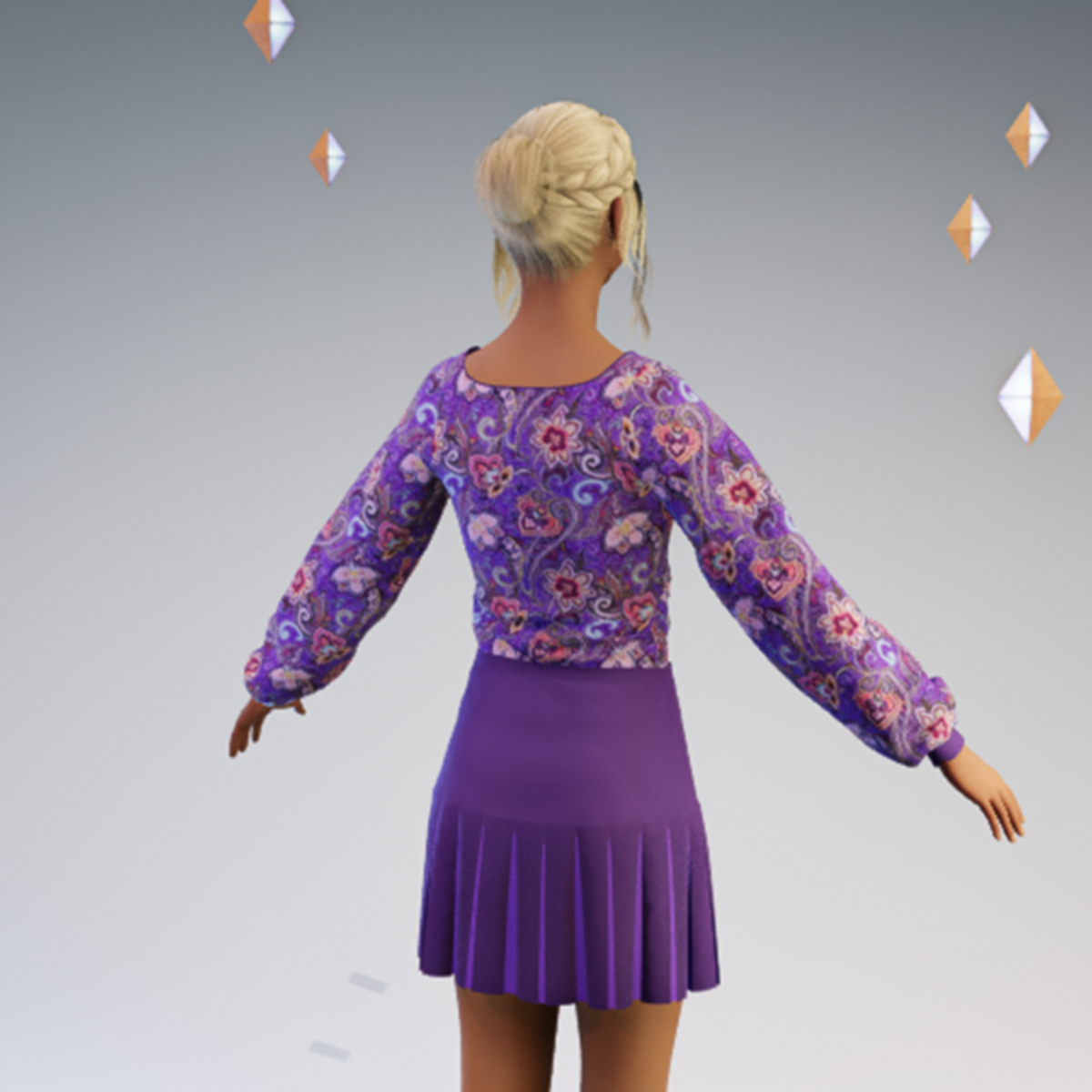 Pleated Skirt Outfit #3