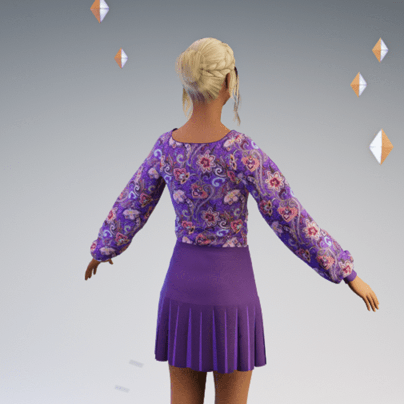 Pleated Skirt Outfit #3