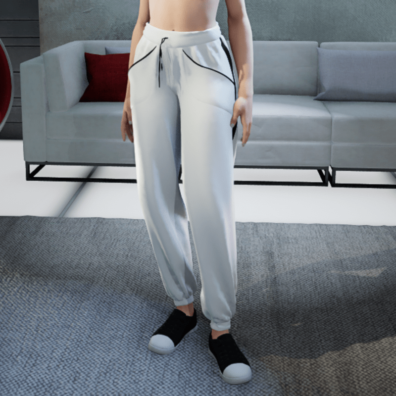Sport Pants White