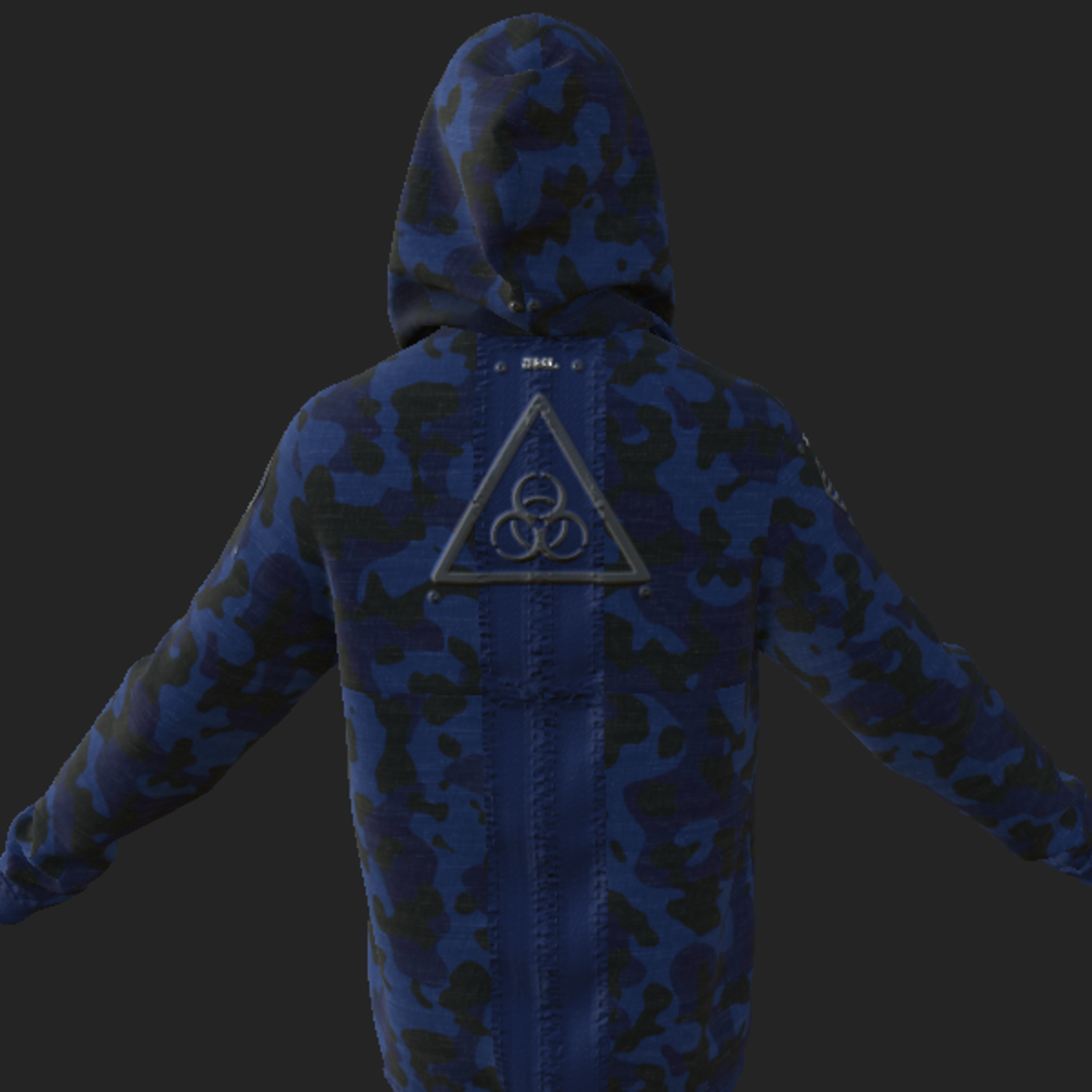 JACKET_ WITH HOOD CAMO G