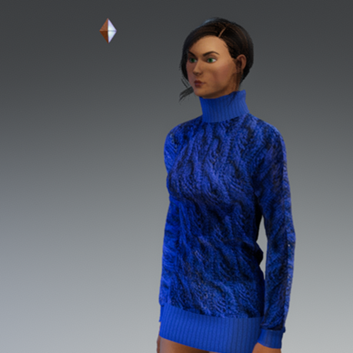 Turtle Neck Sweater#2