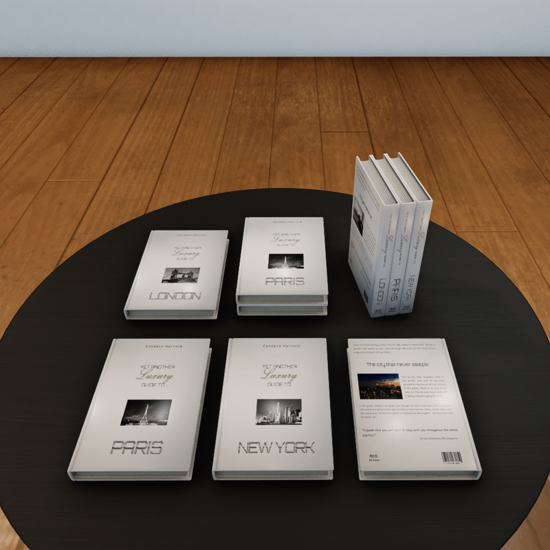 Book Luxury Guides White Pack