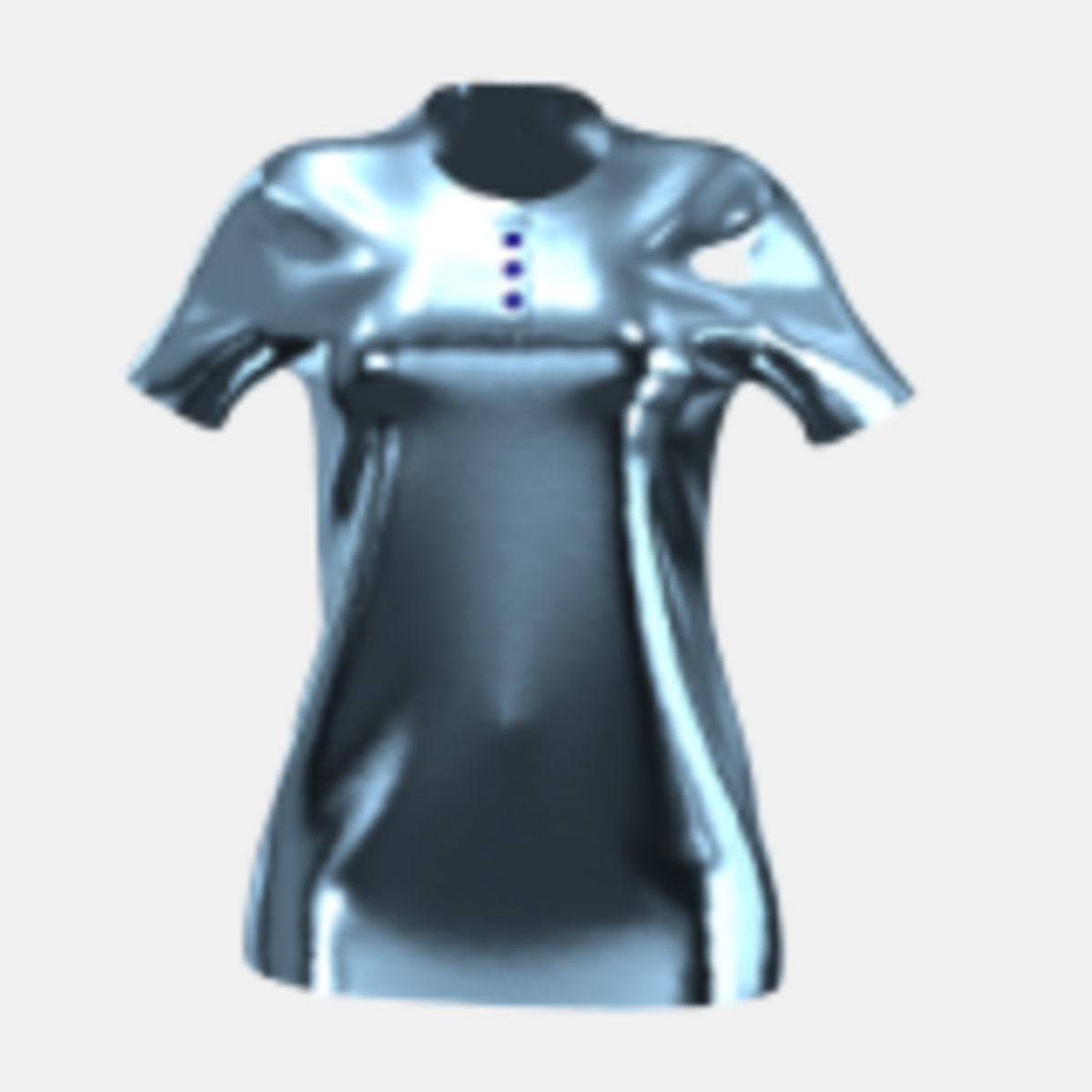 Luxury Ice blue polo-shirt