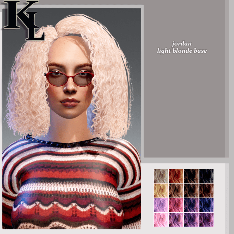 jordan -light blonde base-demo