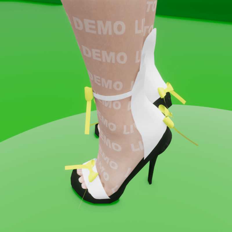 Bow Heels Yellow (TM)