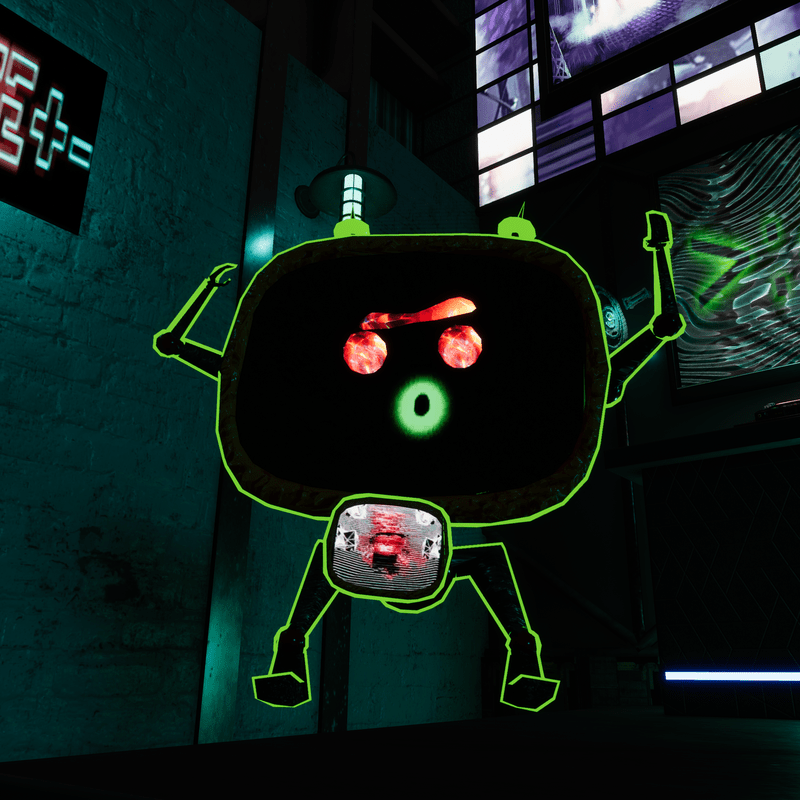 M1K3 the TV 2: Animated Cel-Shaded Dancer