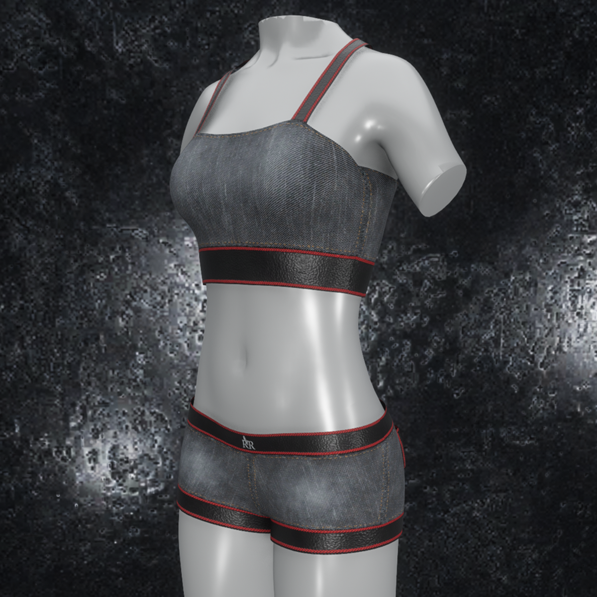 Outfit Alice Denim black