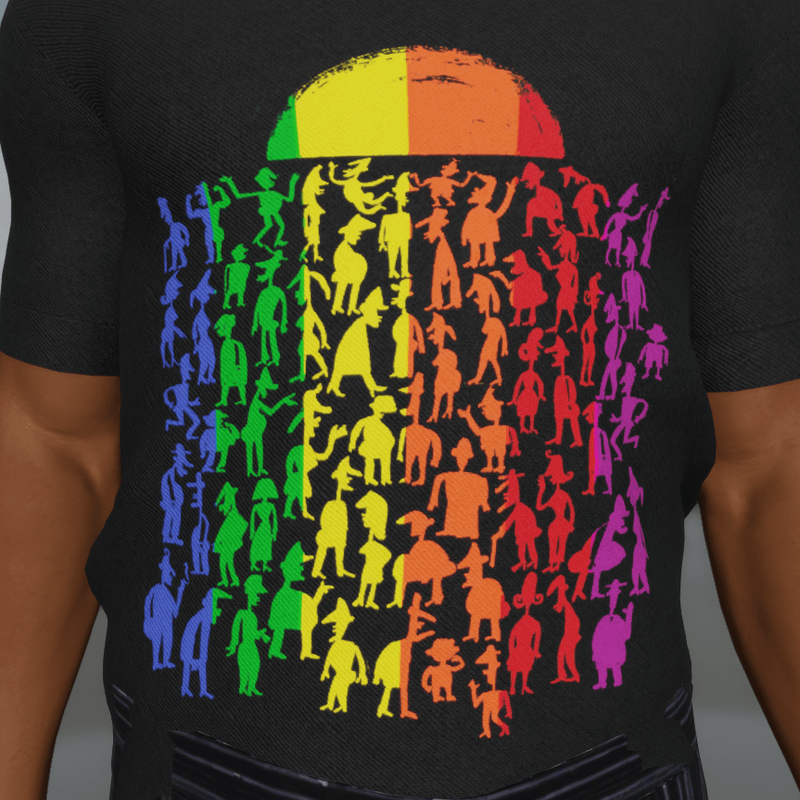 Pride Crowd T-Shirt M
