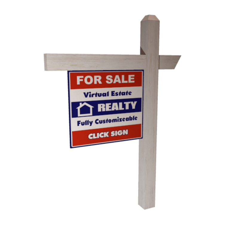For Sale Realty Sign