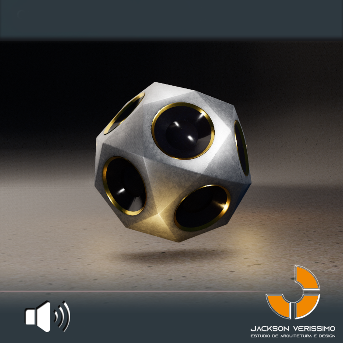 Ball Speaker- Silver