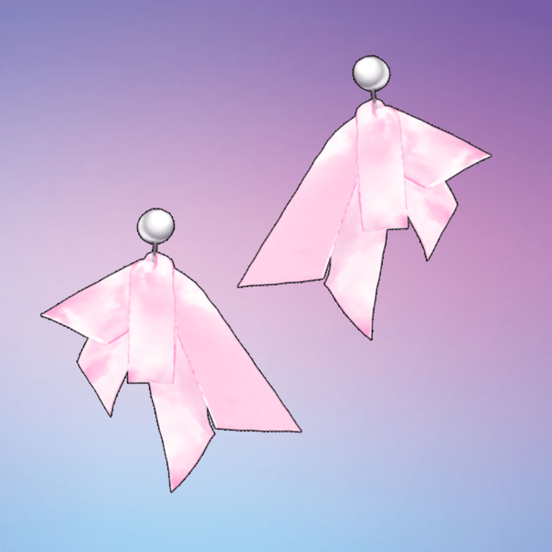 Abigail Earrings BOTH Pink