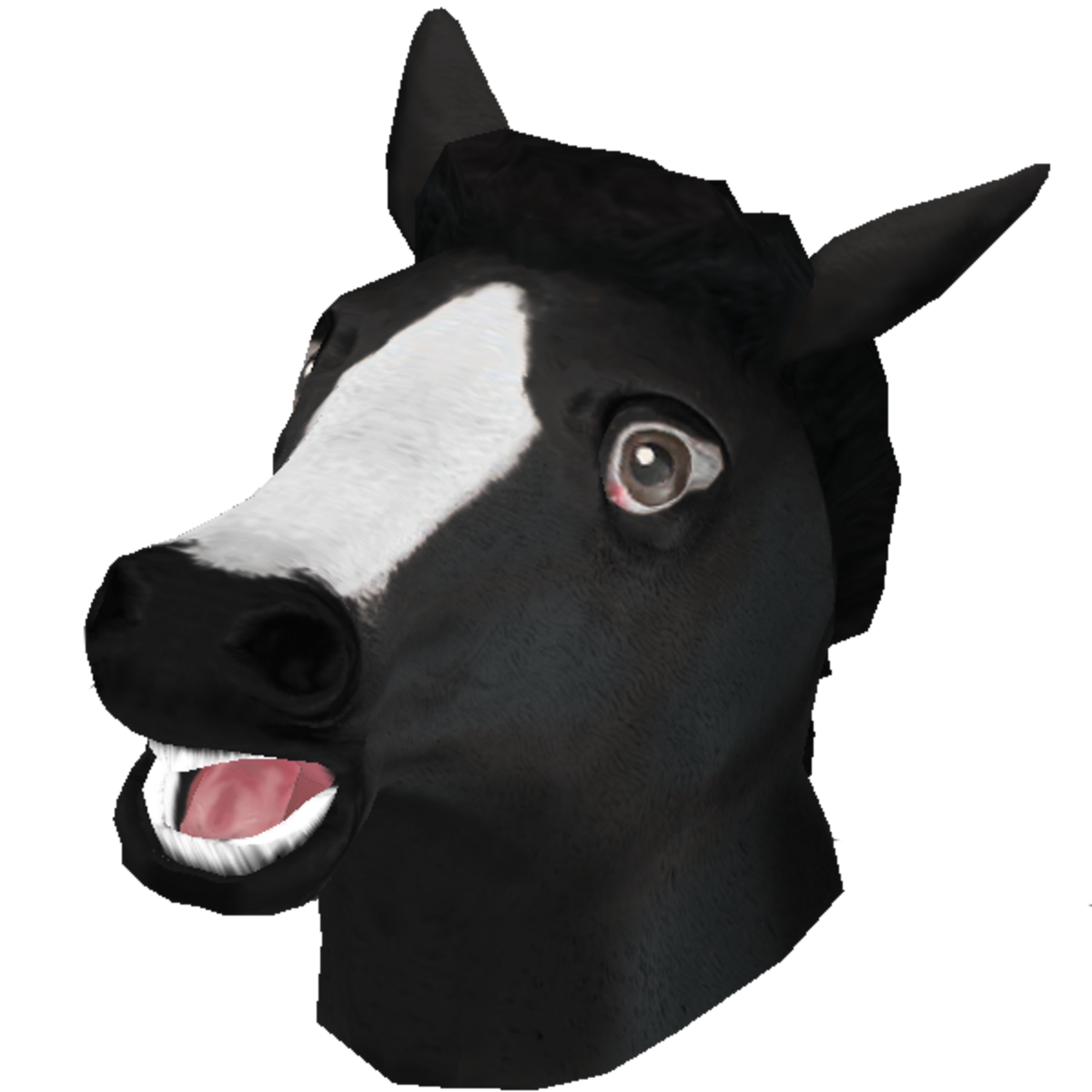 Horse Head (m) color black