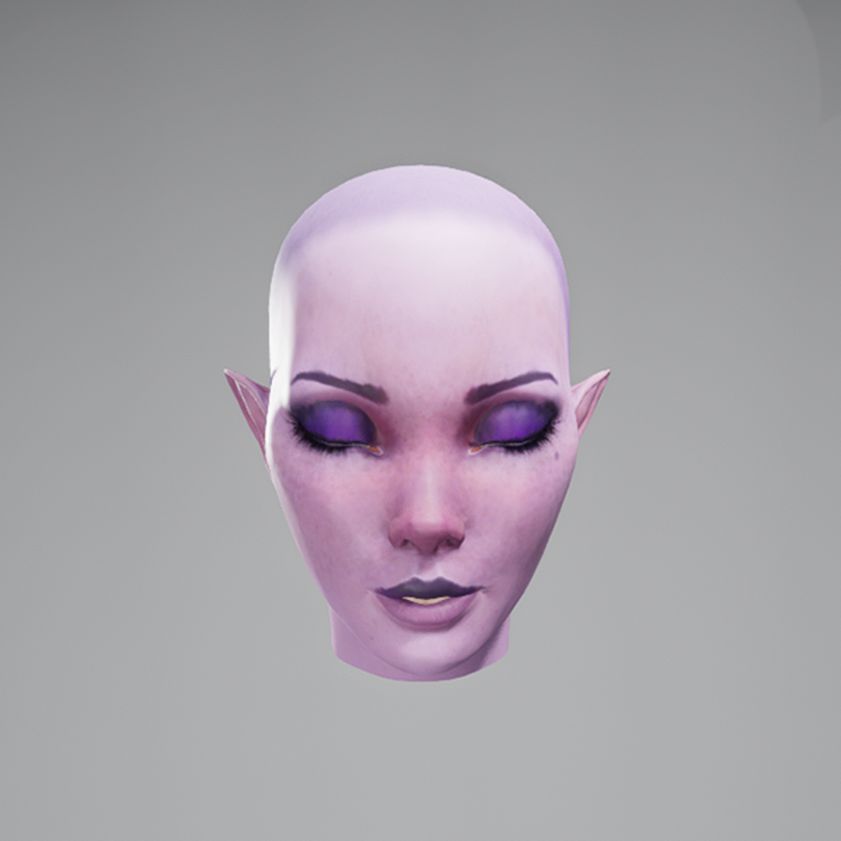 Vinx's Head Eyes Closed