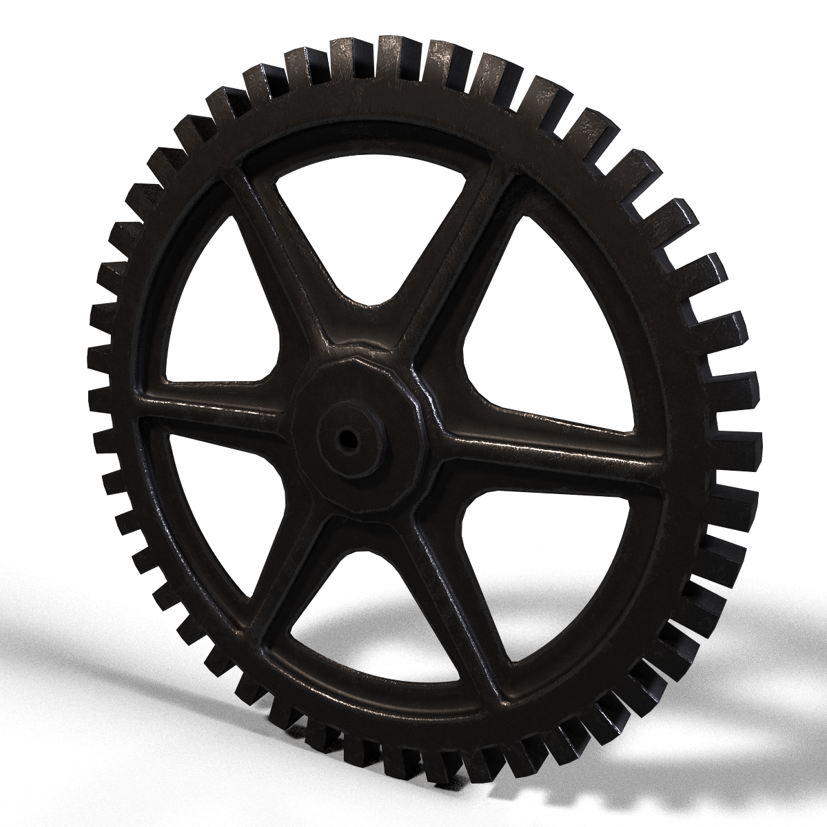 Industrial Gear Dark Metal