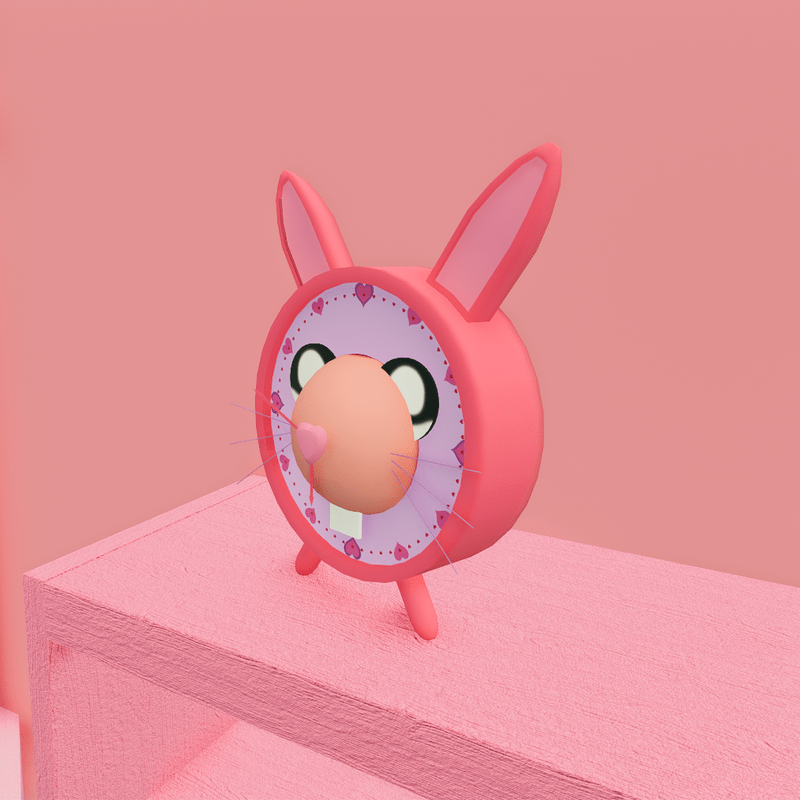 Kawaii Bunny Alarm Clock