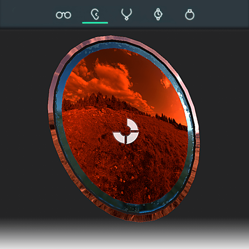 Headset Pulsar- Red Chrome