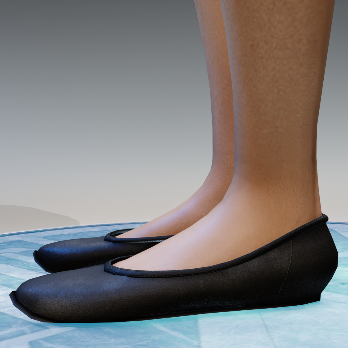 Flat Ballerina Pumps