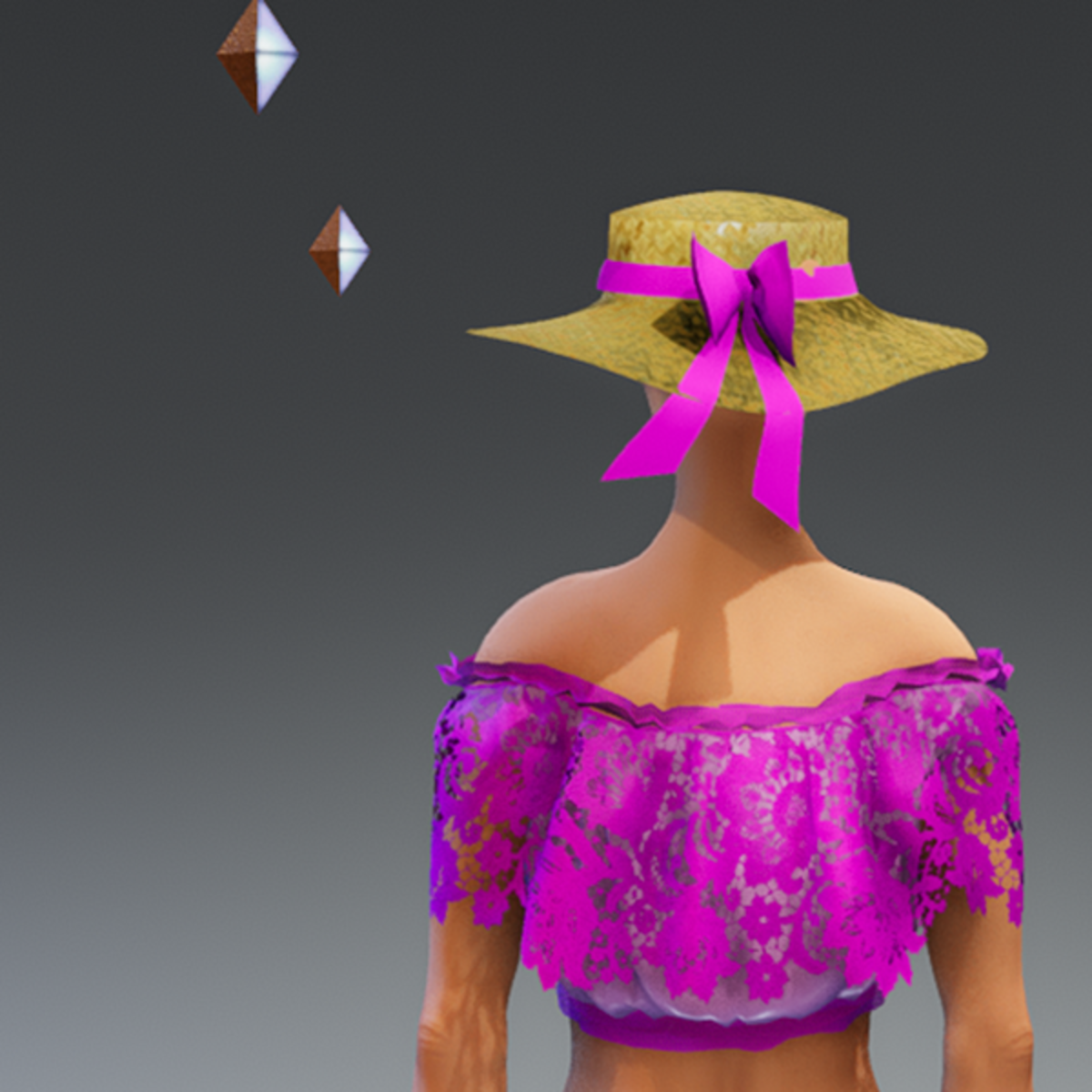 Off Shoulder Lace Top #1