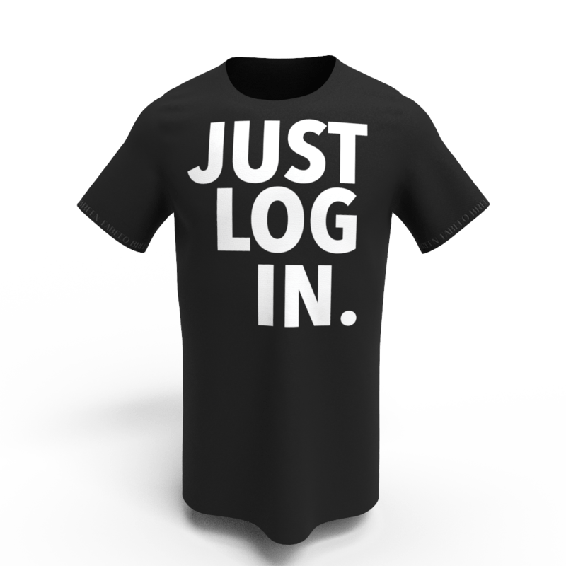 T-Shirt JustLogIn X unisex