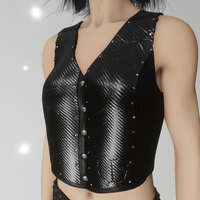carbon fiber armored womens vest